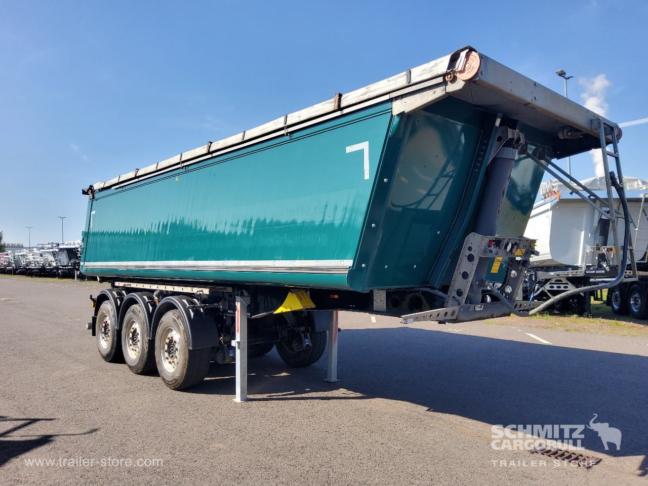 Schmitz Cargobull Kipper Alukastenmulde 27m³ 