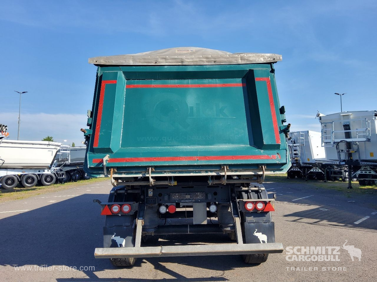 Schmitz Cargobull Kipper Alukastenmulde 27m³ 