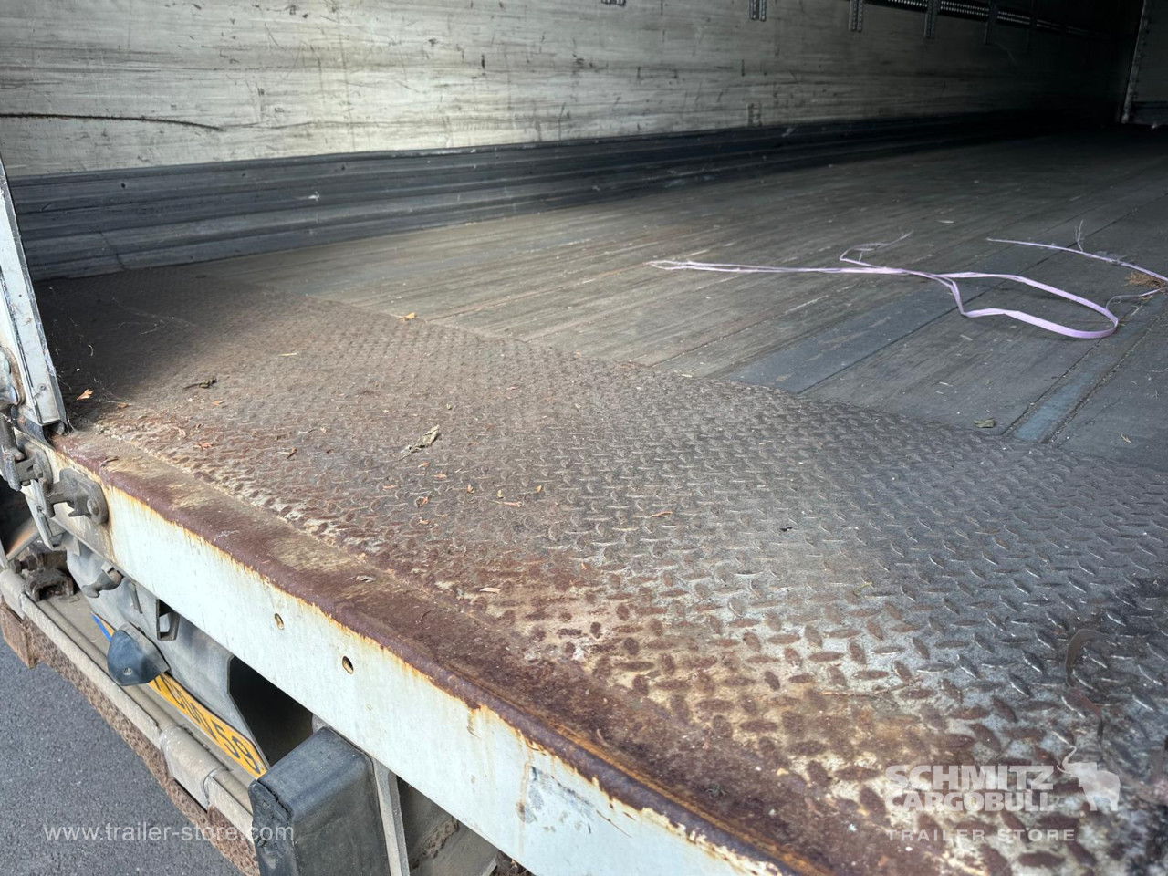 ANDERE Semitrailer Dryfreight Standard Double étage Hayon 