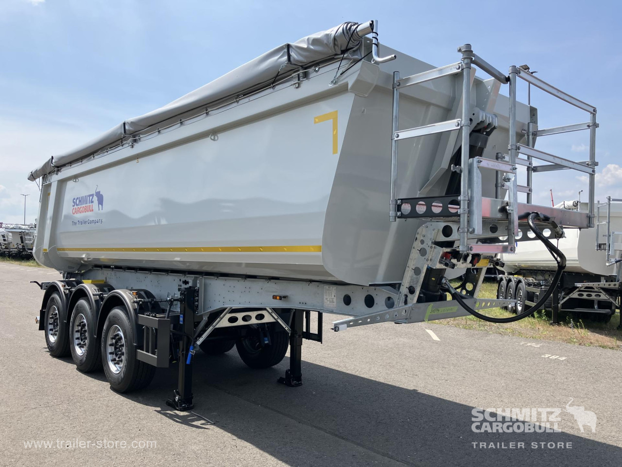 Schmitz Cargobull Kipper Stahlrundmulde 