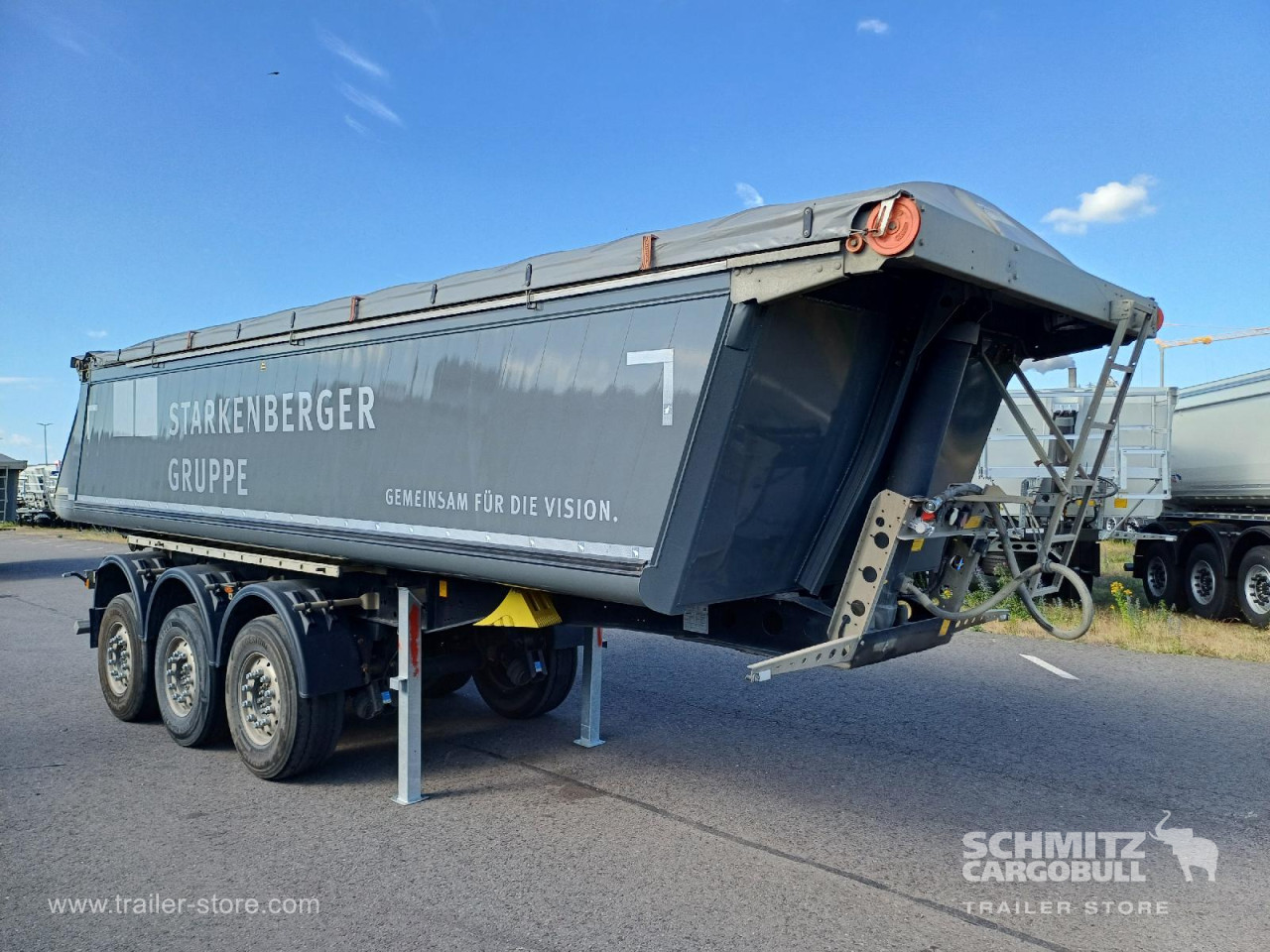 Schmitz Cargobull Kipper Alukastenmulde 24m³ 