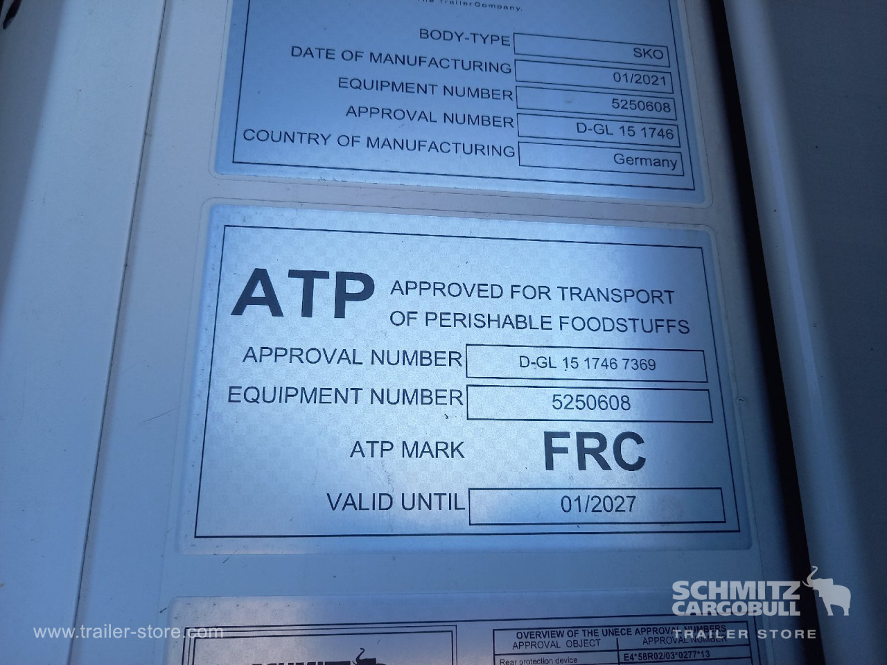 Schmitz Cargobull Tiefkühler Standard Doppelstock 