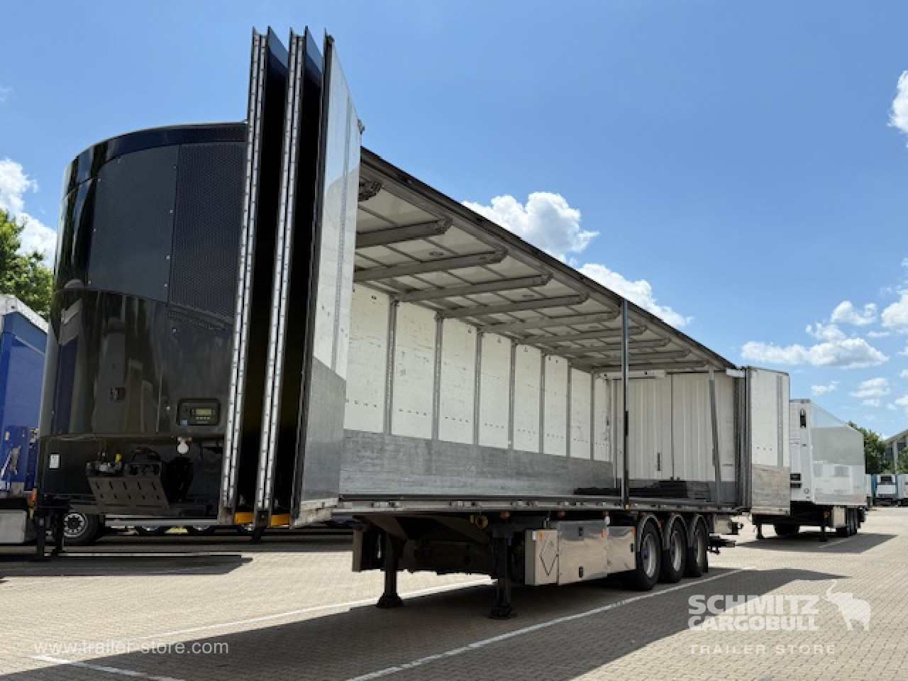 EKERI Oplegger Vries Vouw wand Double deck Taillift 