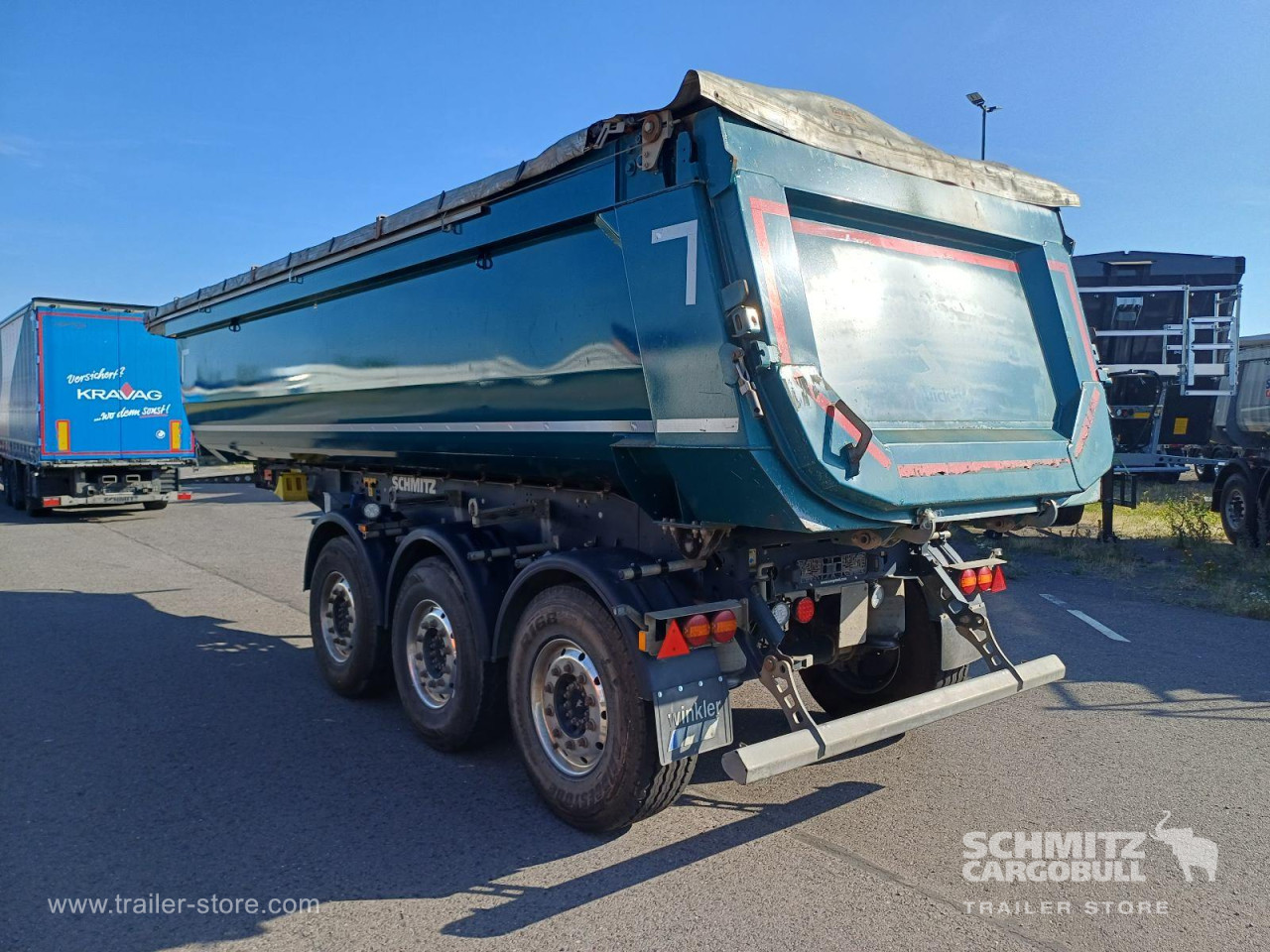 Schmitz Cargobull Kipper Stahlrundmulde 24m³ 
