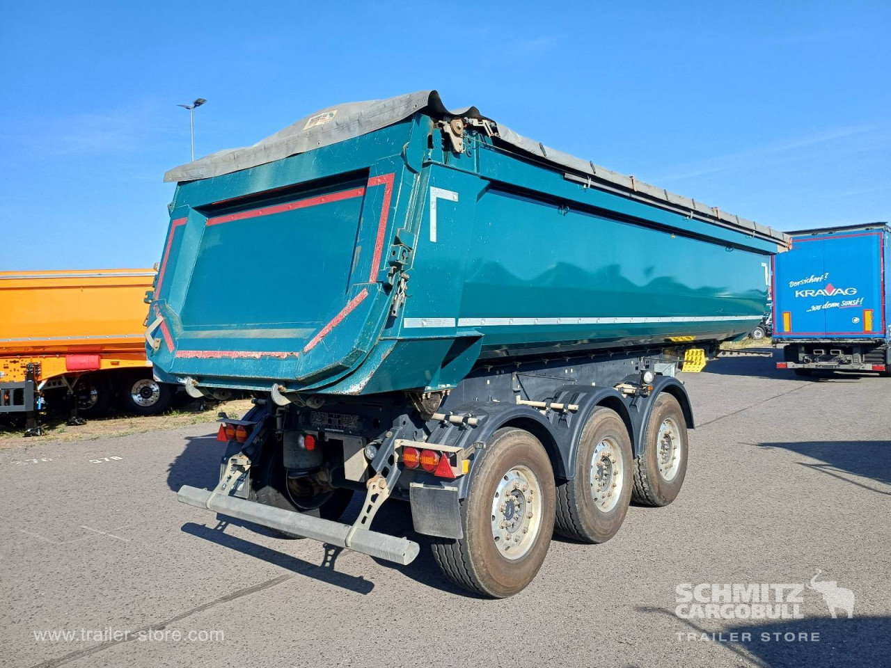 Schmitz Cargobull Kipper Stahlrundmulde 24m³ 