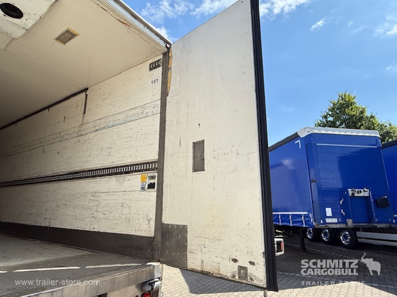 VOGELZANG Oplegger Vries Multitemp , Side door right Taillift 