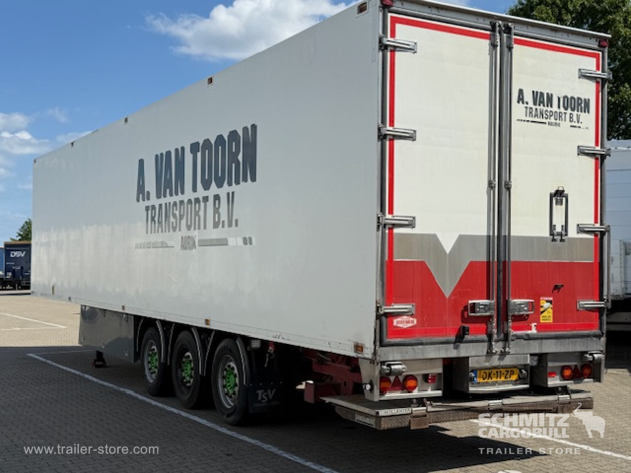 VOGELZANG Oplegger Vries Multitemp , Side door right Taillift 