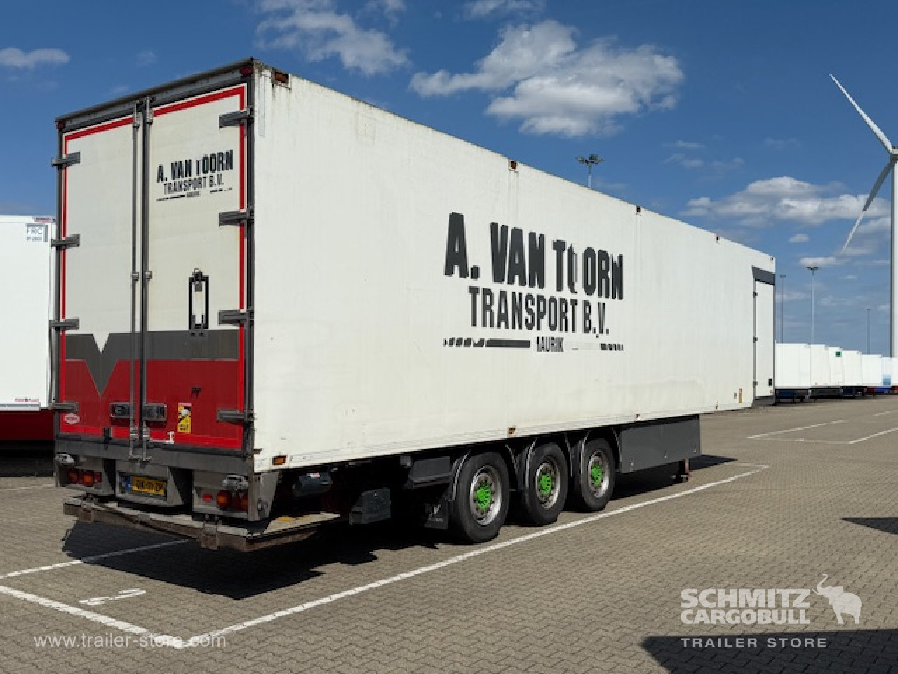 VOGELZANG Oplegger Vries Multitemp , Side door right Taillift 