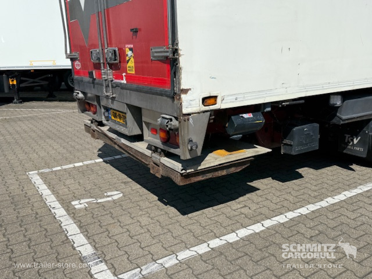 VOGELZANG Oplegger Vries Multitemp , Side door right Taillift 