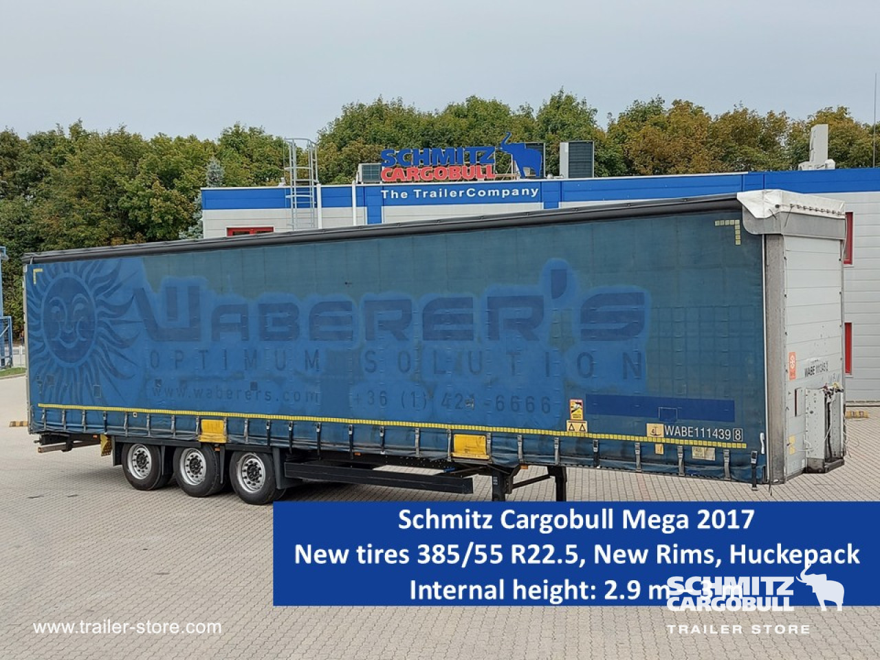 Schmitz Cargobull Curtainsider Mega 
