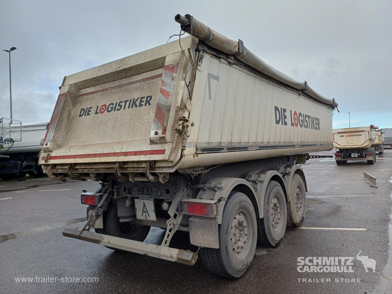 Schmitz Cargobull Kipper Alukastenmulde 24m³ 