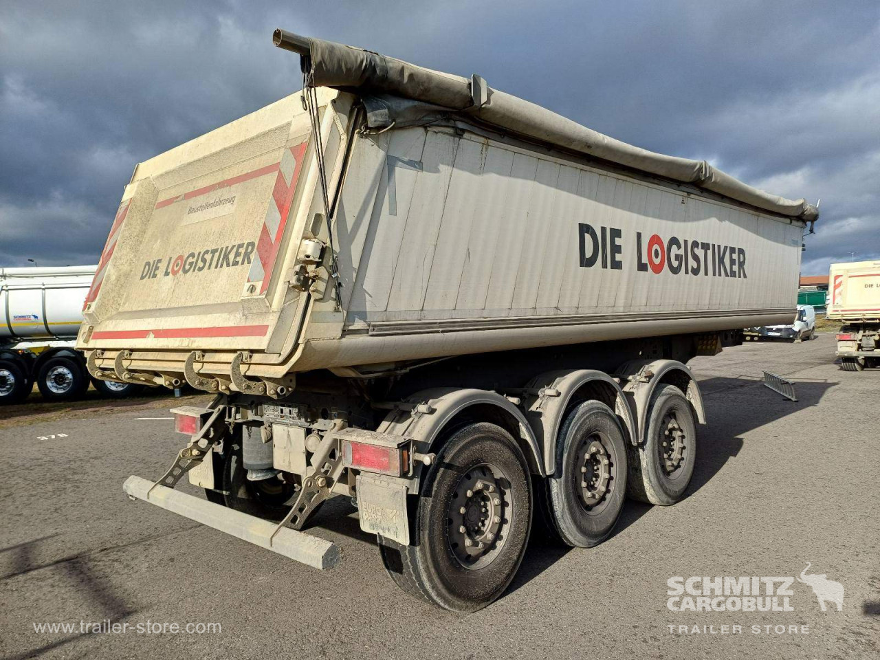 Schmitz Cargobull Kipper Alukastenmulde 24m³ 