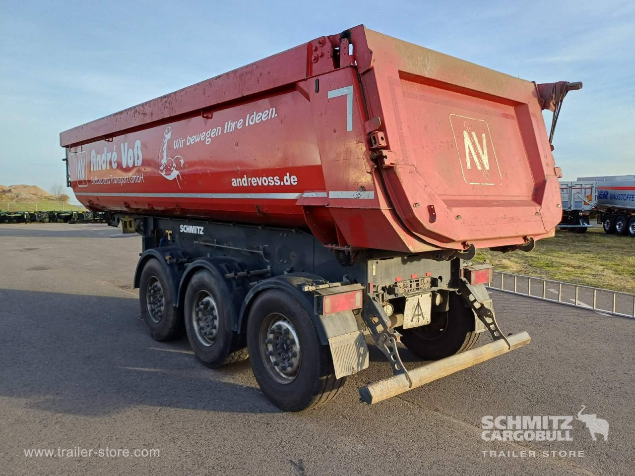 Schmitz Cargobull Kipper Stahlrundmulde 24m³ 