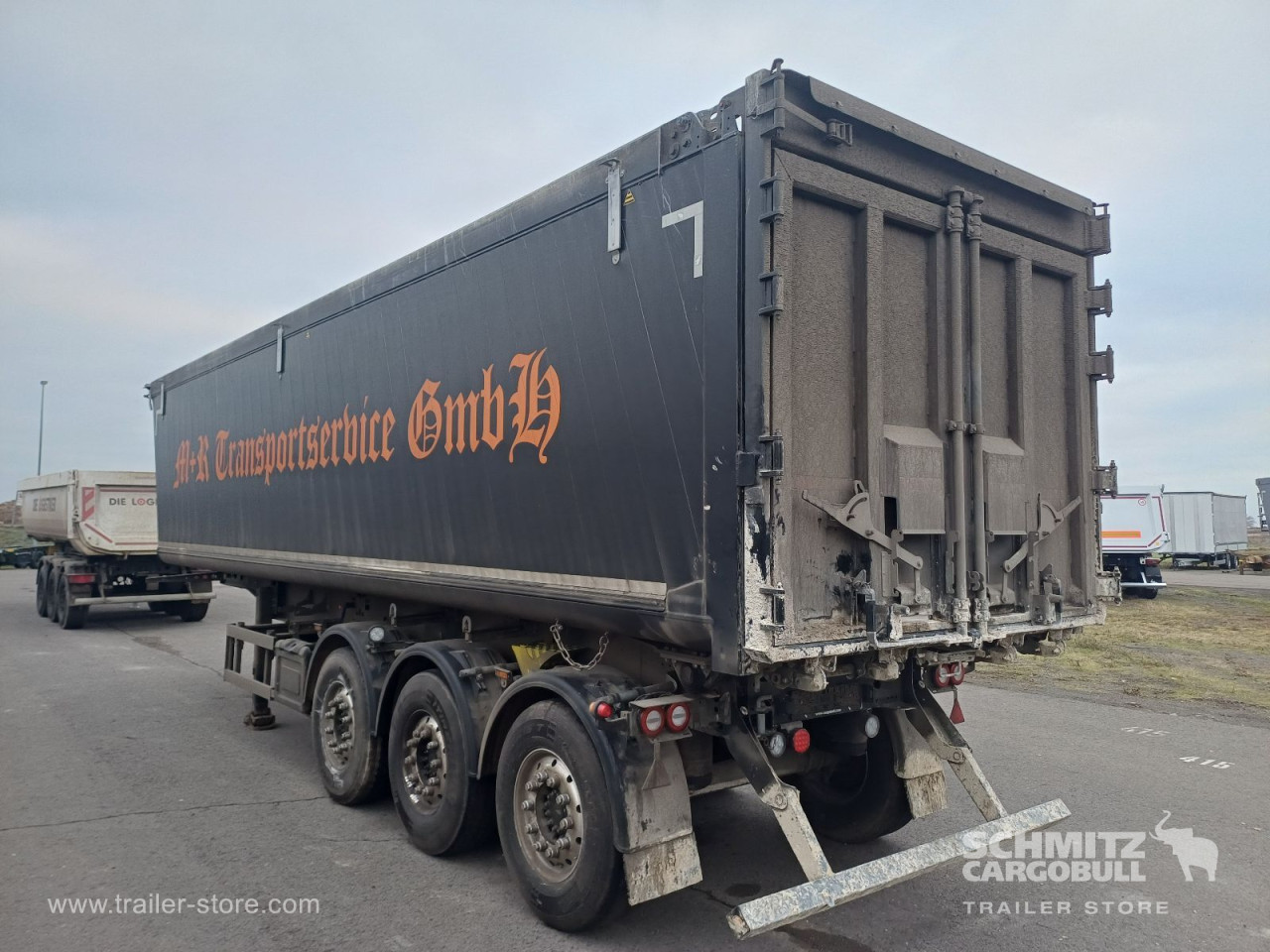 Schmitz Cargobull Kipper Alukastenmulde 49m³ 