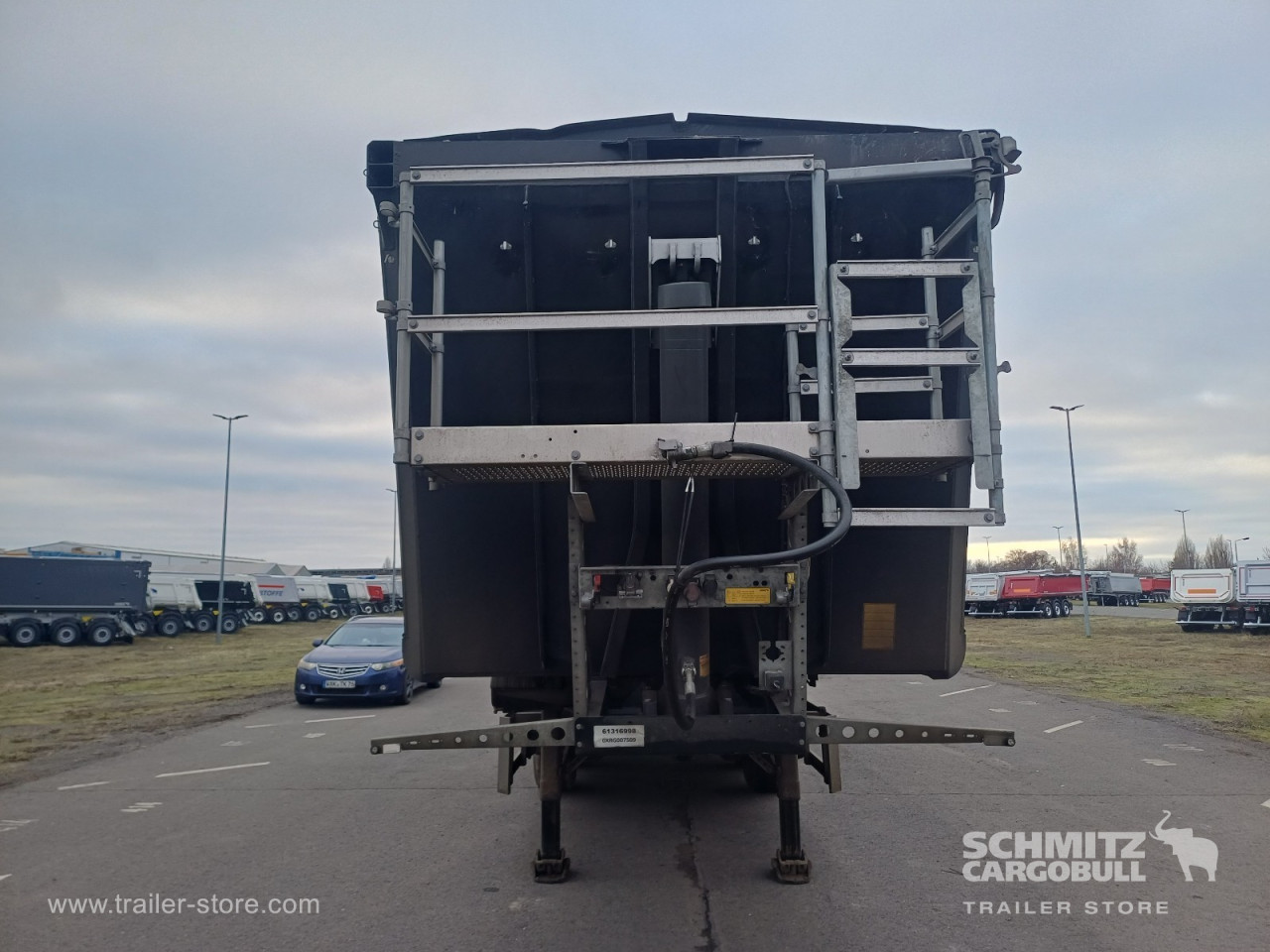 Schmitz Cargobull Kipper Alukastenmulde 49m³ 