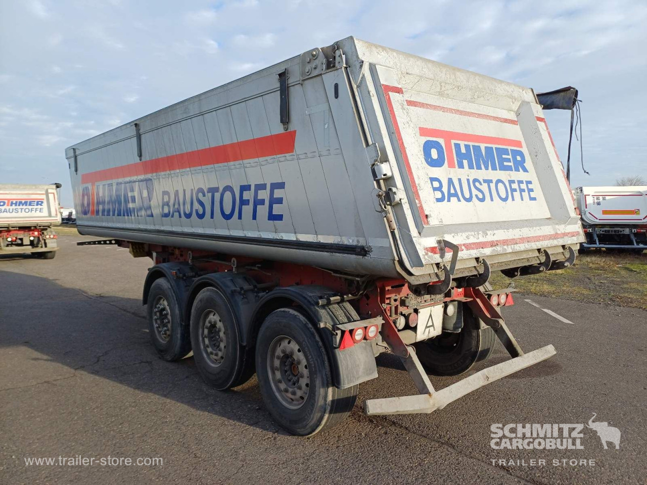 Schmitz Cargobull Kipper Alukastenmulde 27m³ 