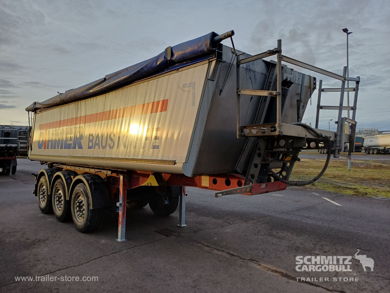 Schmitz Cargobull Kipper Alukastenmulde 27m³ 