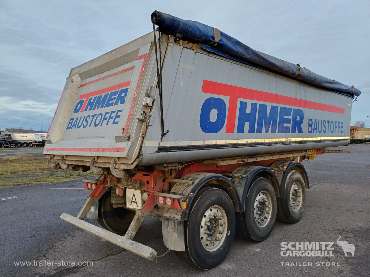 Schmitz Cargobull Kipper Alukastenmulde 27m³ 