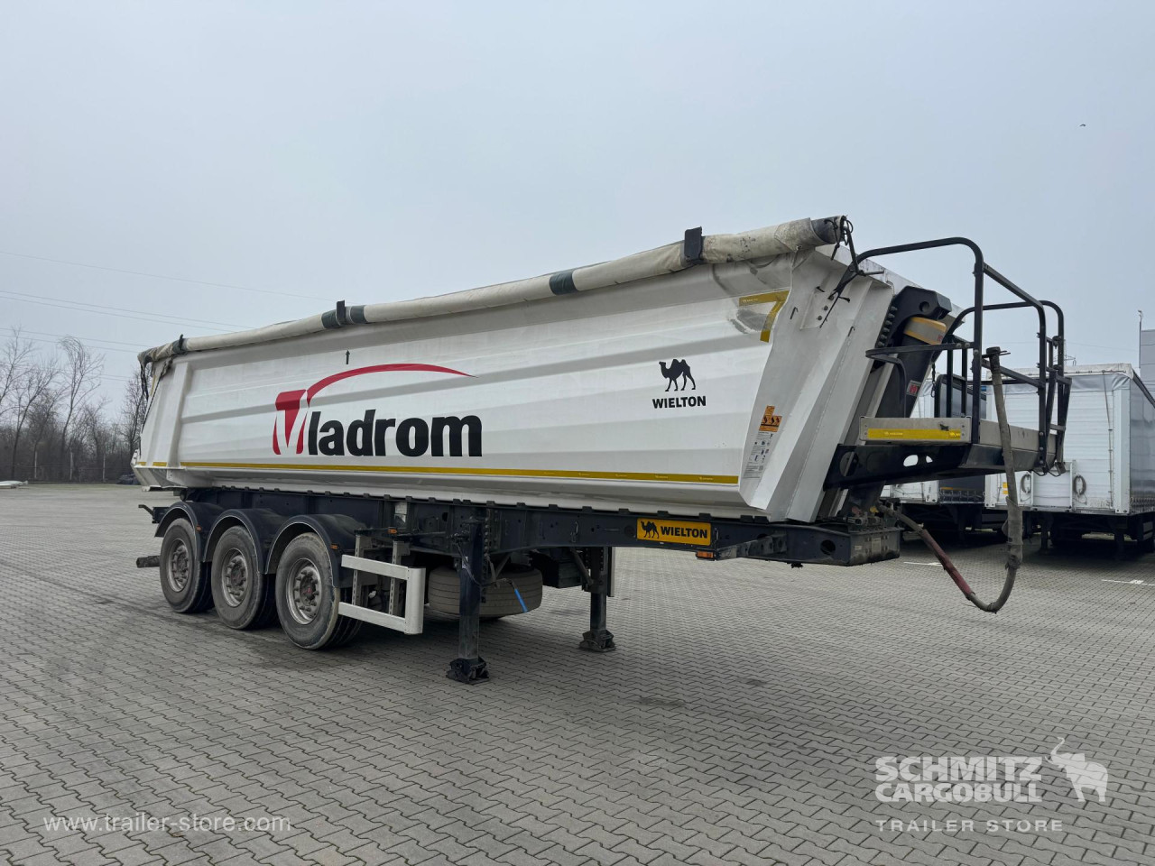 WIELTON Tipper Alu-square sided body 28m³ 