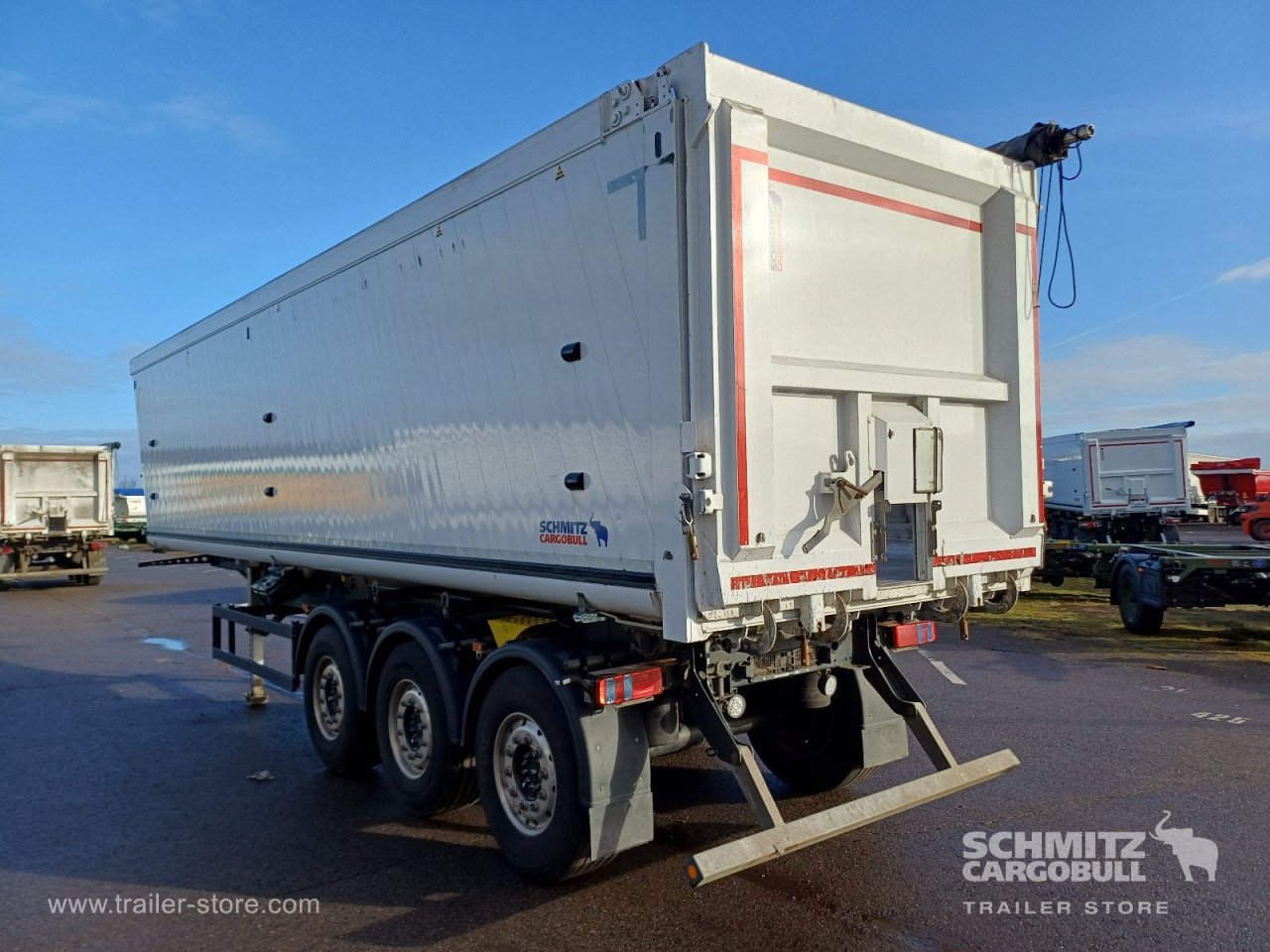 Schmitz Cargobull Kipper Alukastenmulde 52m³ 