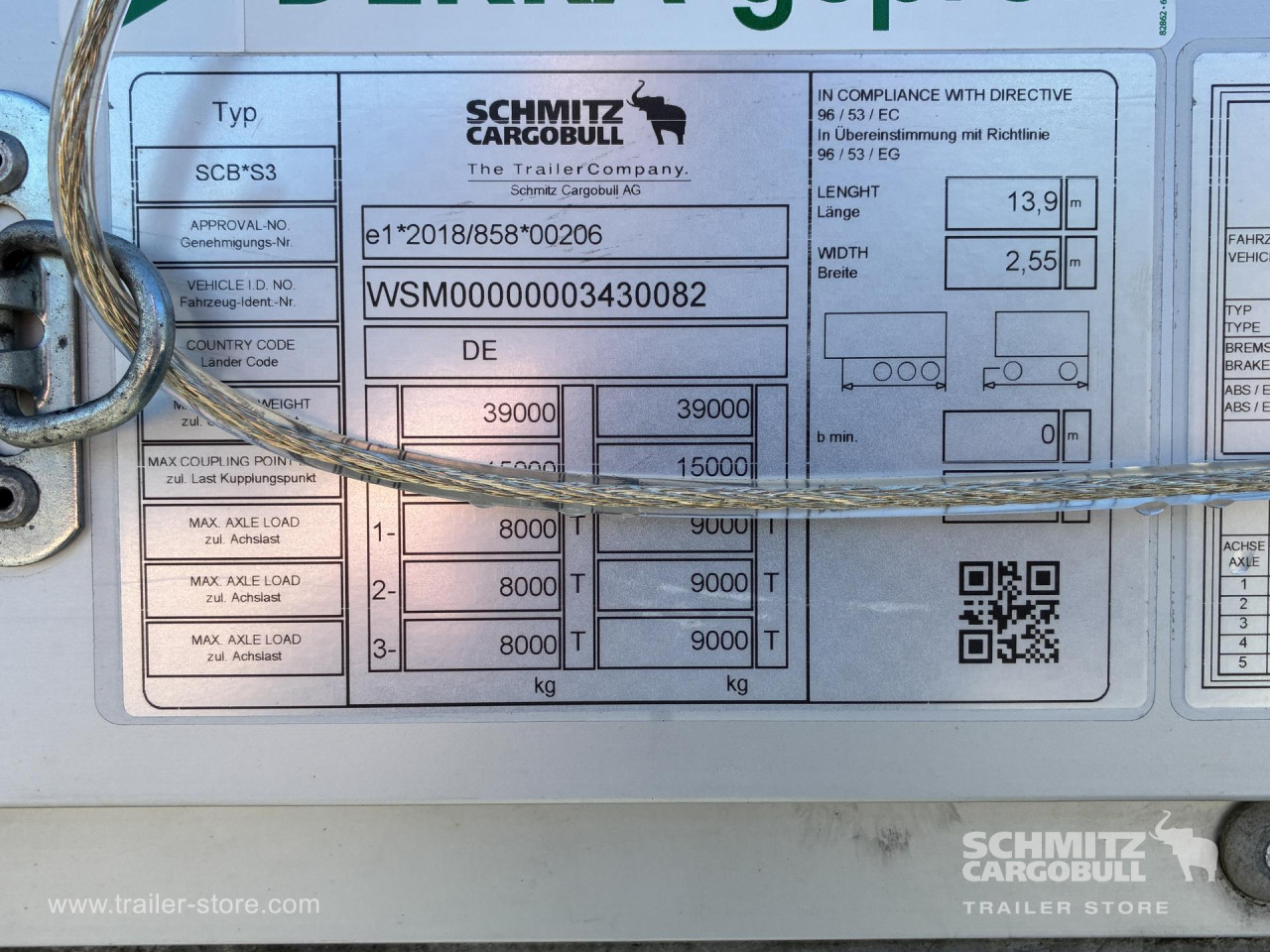 Schmitz Cargobull Curtainsider Standard 