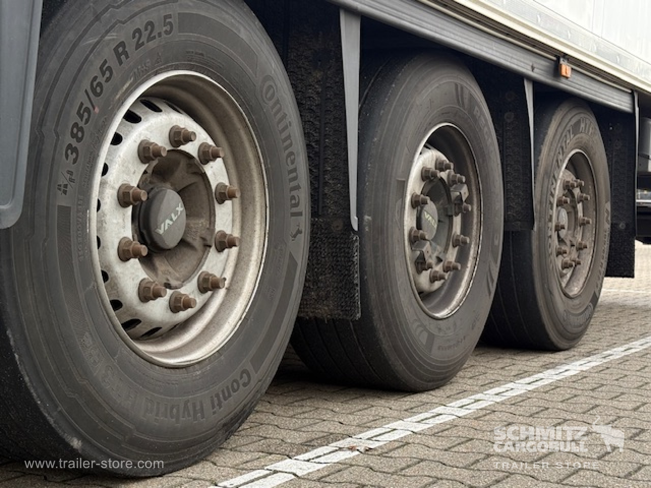 Schmitz Cargobull Oplegger Vries Standard Taillift 
