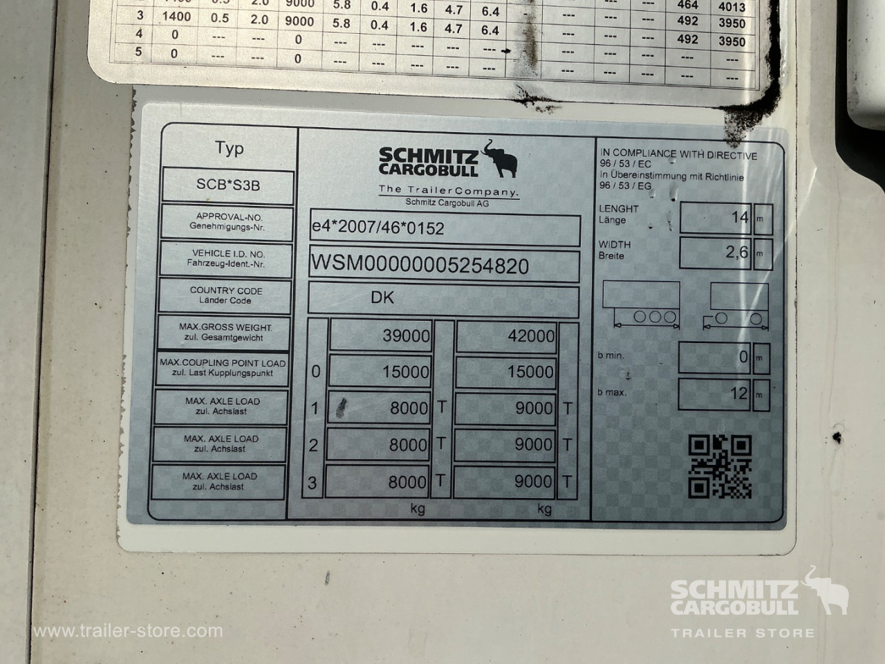 Schmitz Cargobull Reefer Multitemp Double deck 