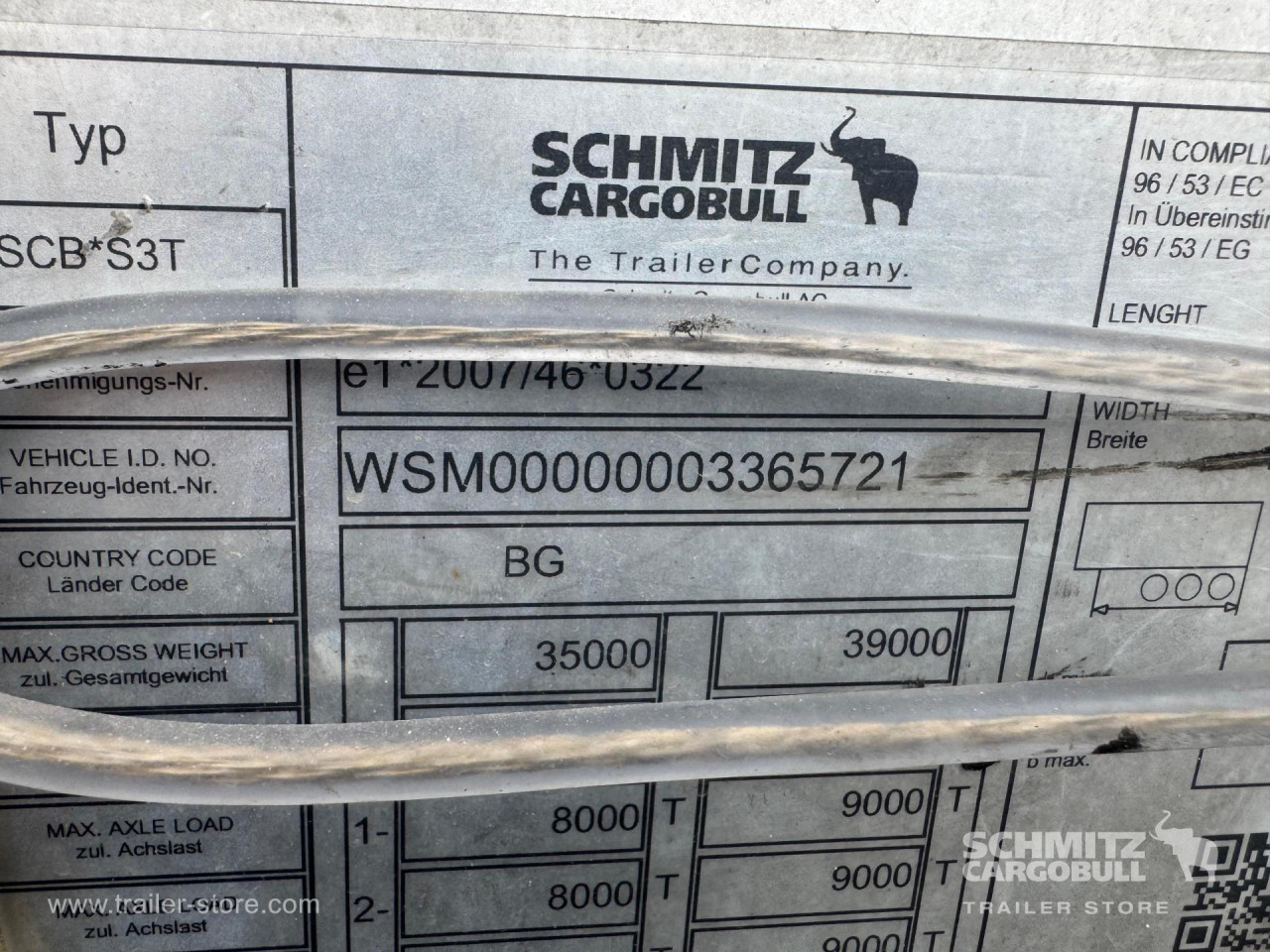 Schmitz Cargobull Curtainsider Standard 