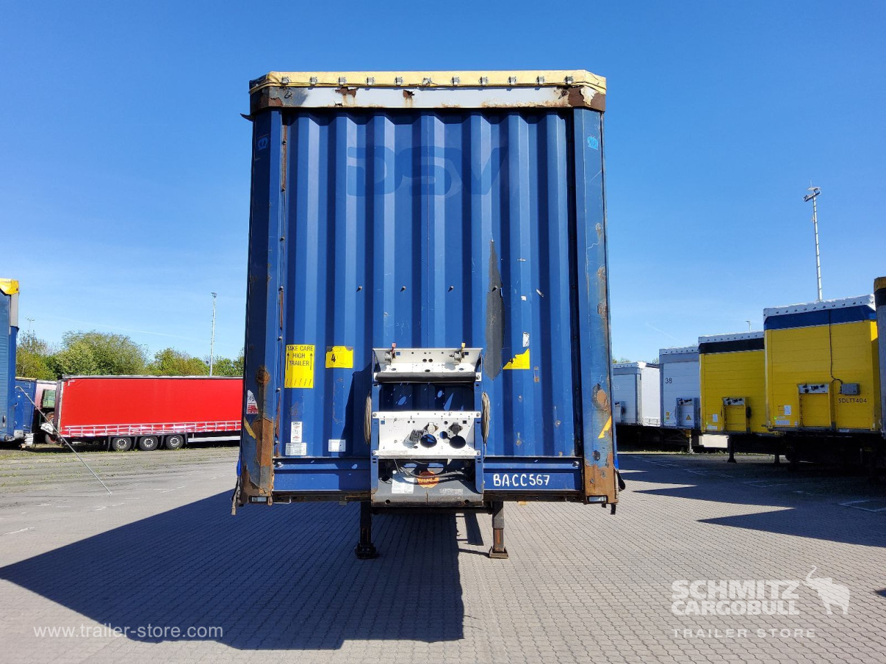 Krone Curtainsider Mega 
