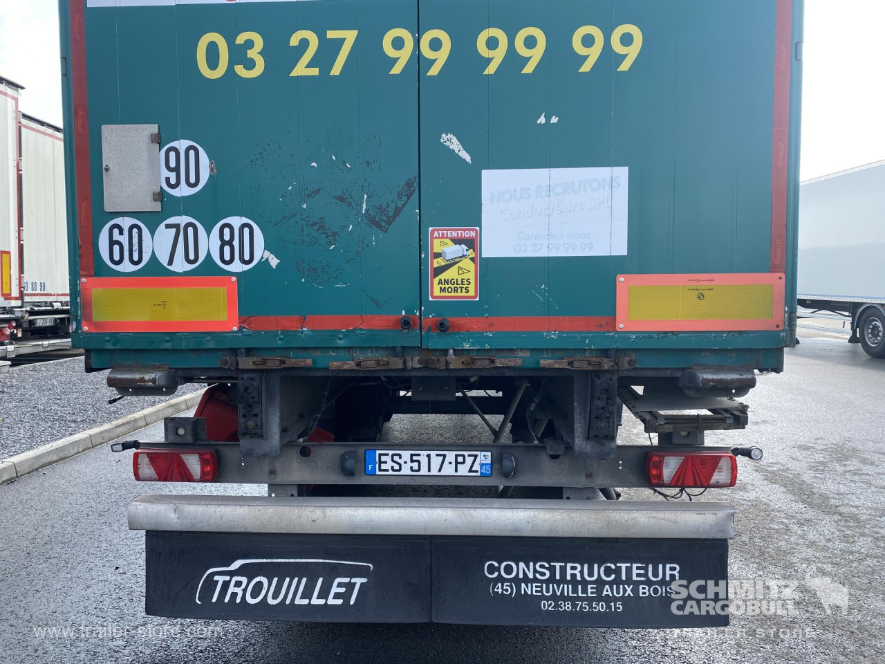 TROUILLET Semitrailer Dryfreight Standard 