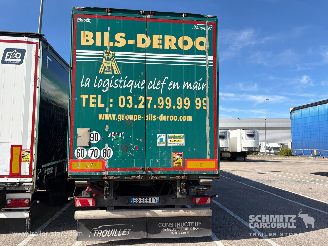TROUILLET Semitrailer Dryfreight Standard 