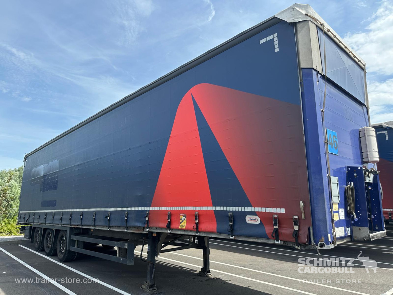 Schmitz Cargobull Semitrailer Curtainsider Mega 