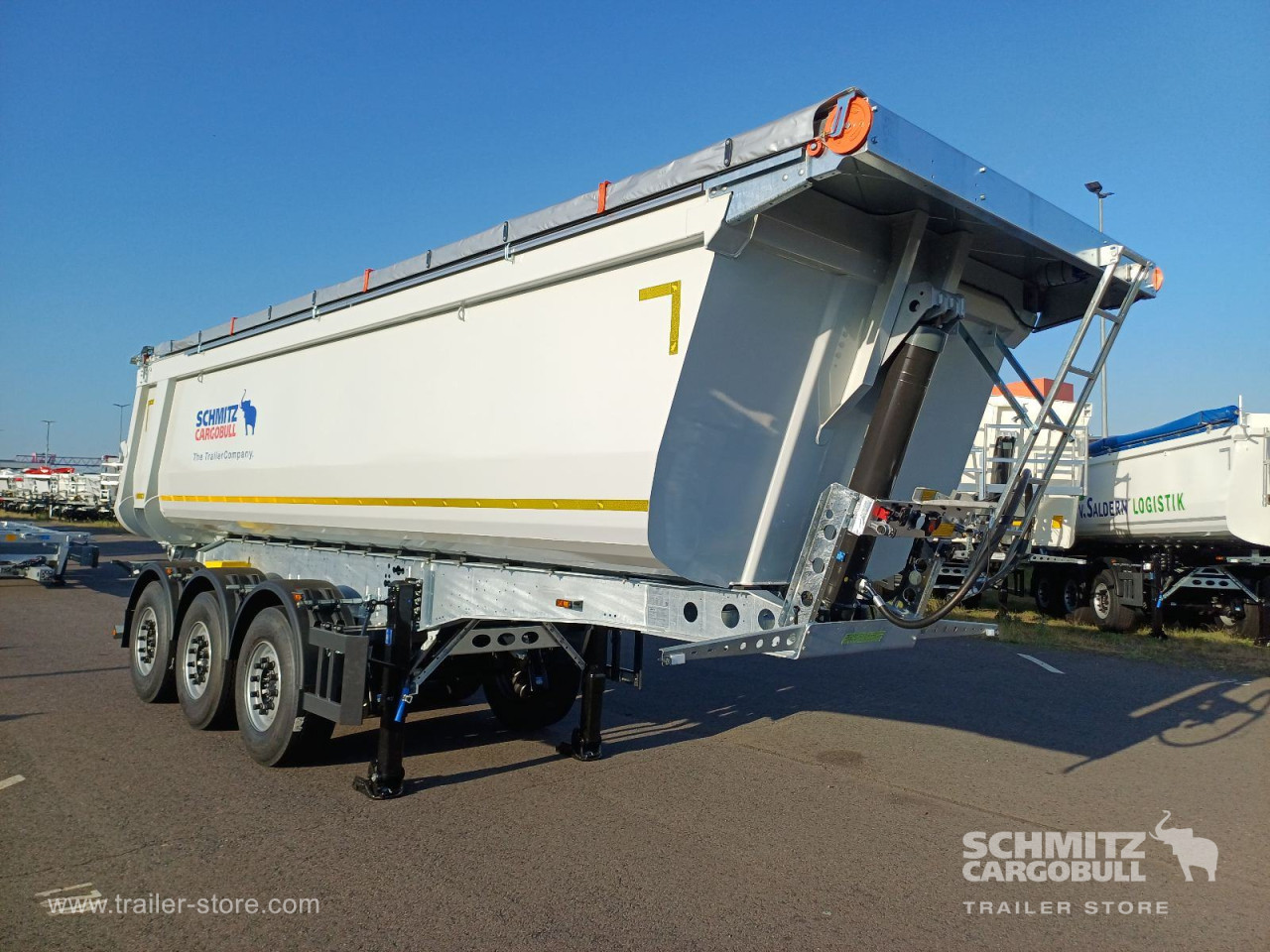 Schmitz Cargobull Kipper Stahlrundmulde 28m³ 
