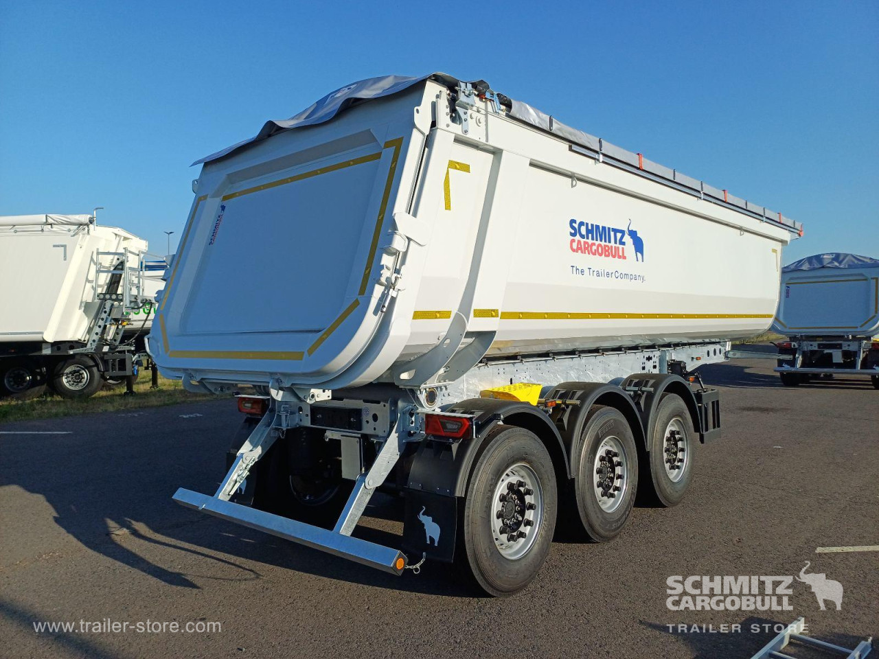 Schmitz Cargobull Kipper Stahlrundmulde 28m³ 