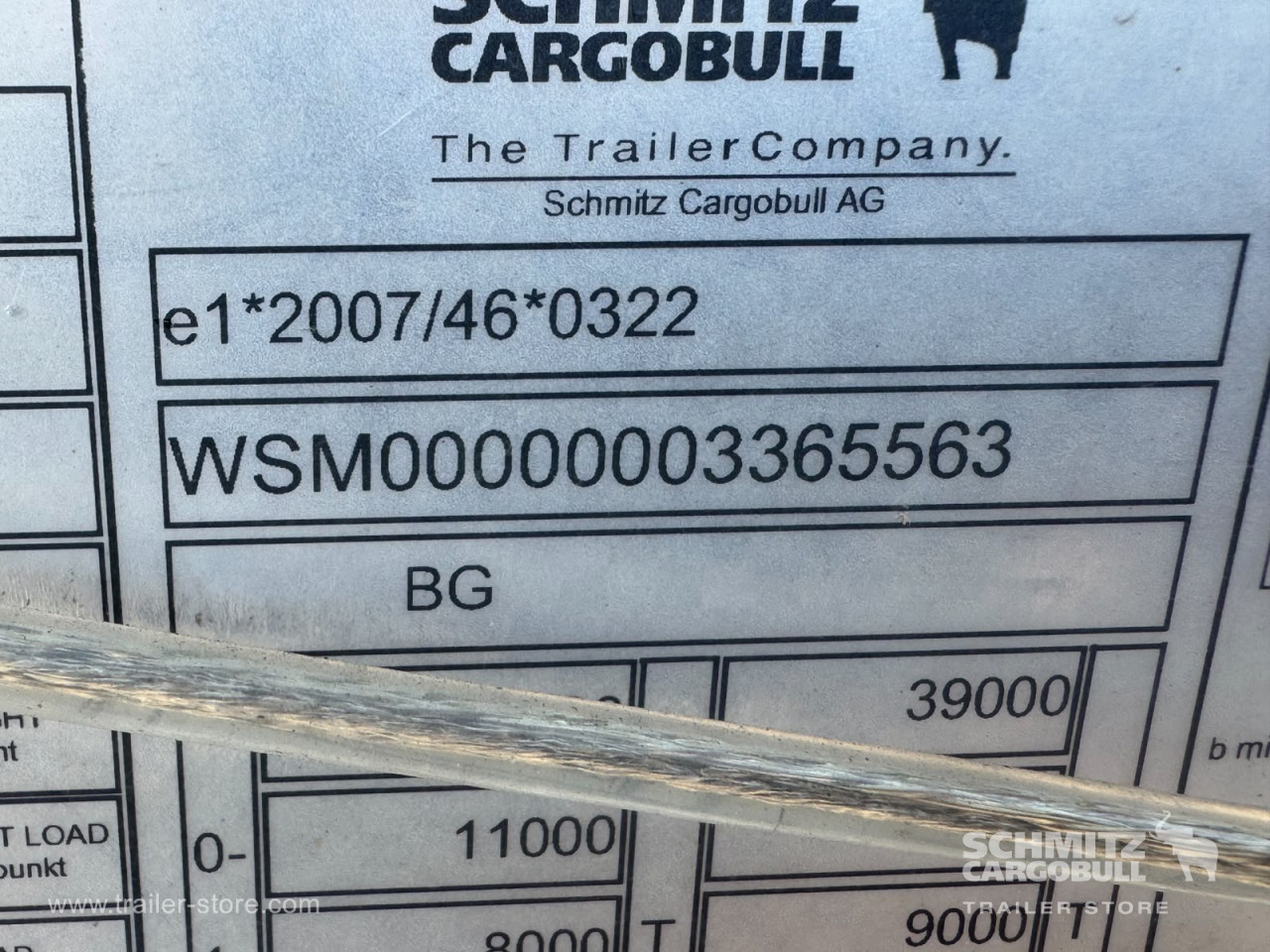 Schmitz Cargobull Curtainsider Standard 
