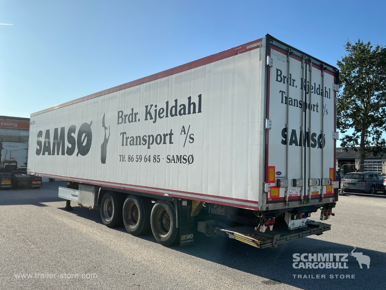 Krone Reefer Standard Double deck Taillift 