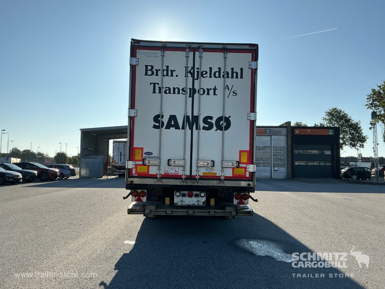 Krone Reefer Standard Double deck Taillift 