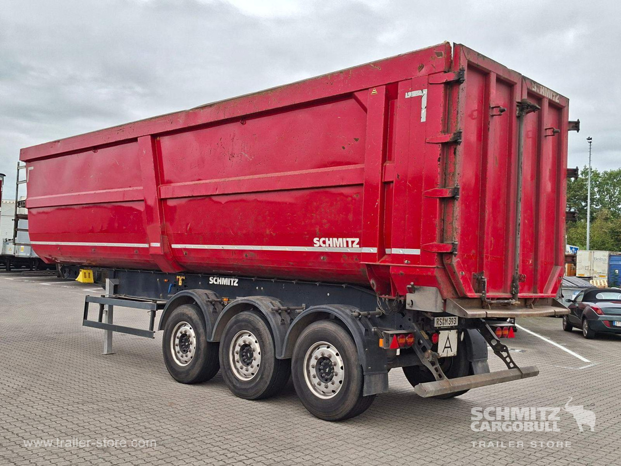 Schmitz Cargobull Kipper Stahlrundmulde 53m³ 