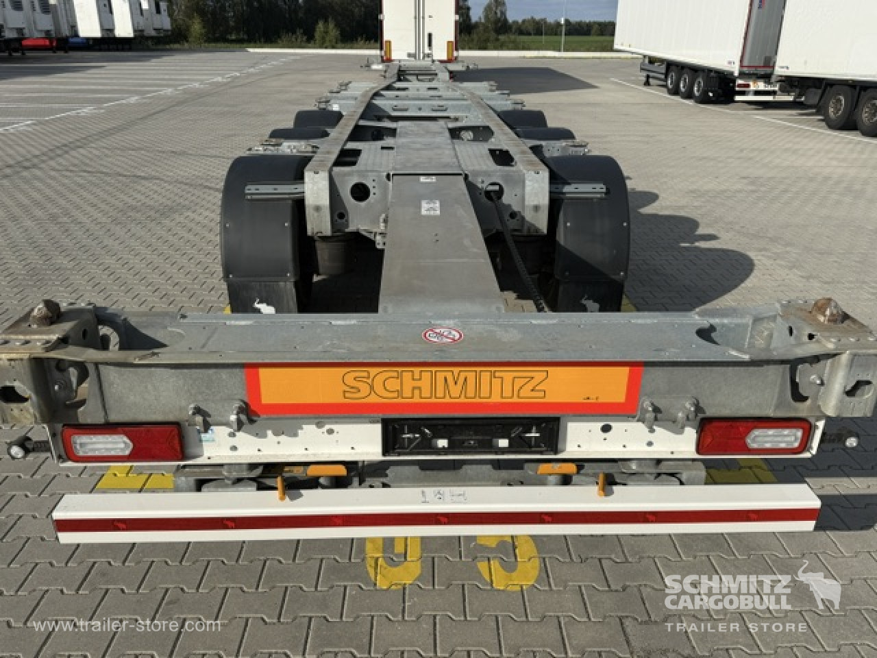Schmitz Cargobull Oplegger Container chassis Standard 