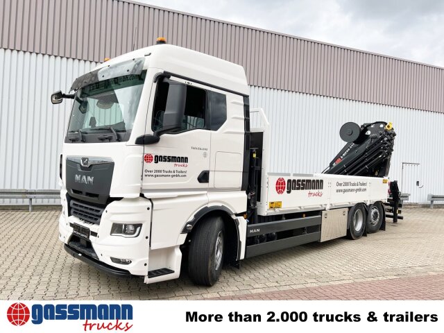 MAN TGX 26.510 6x2-4 LL, Kran Hiab X-HiPro 548 E-8, 