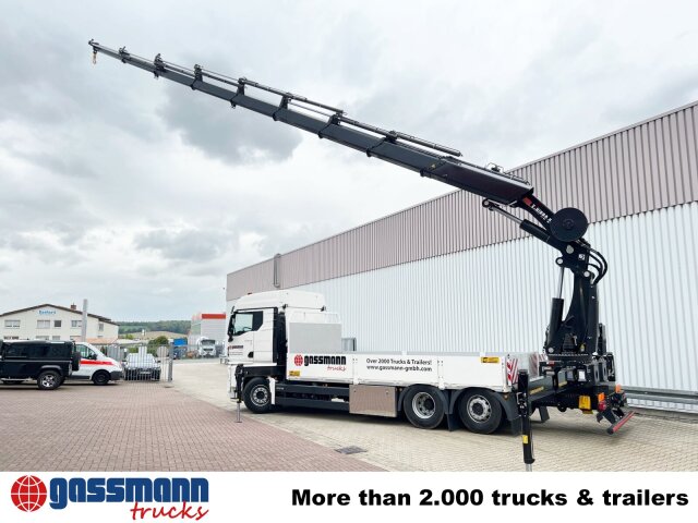 MAN TGX 26.510 6x2-4 LL, Kran Hiab X-HiPro 548 E-8, 