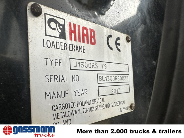 Mercedes Benz Arocs 3345 K 6x4, Heckkran Hiab Jonsered 