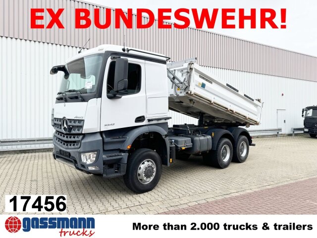 Mercedes Benz Arocs 3342/45 AK 6x6, 2x VORHANDEN! 