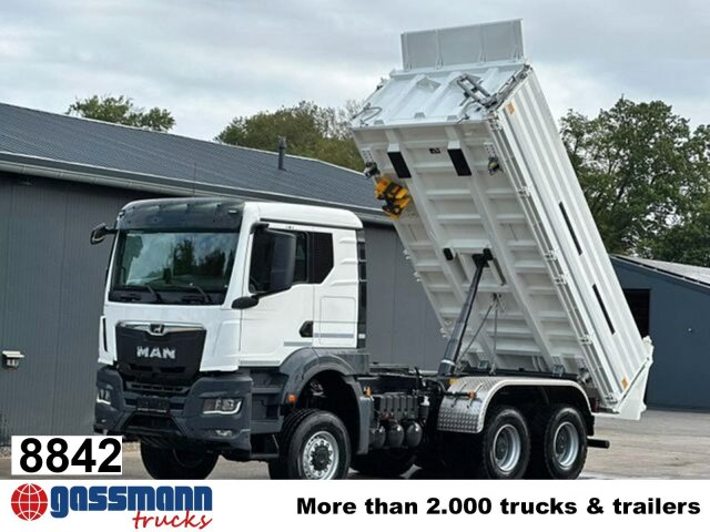 MAN TGS 33.480 6x6 BB CH, Hohe Bauart, Nebenantrieb 