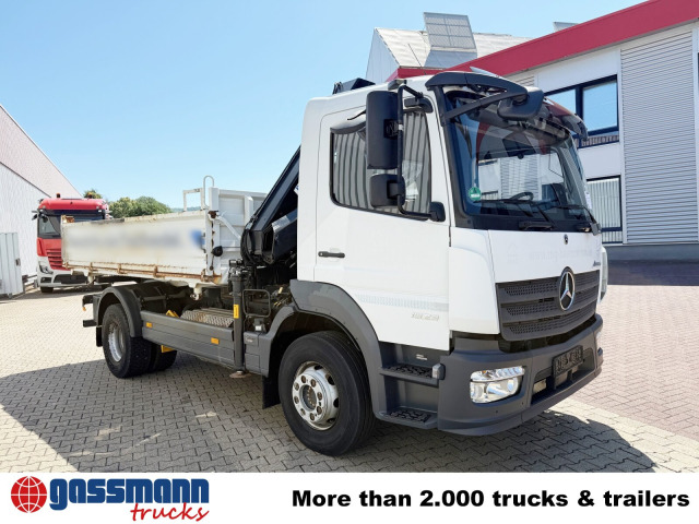 Mercedes Benz Atego 1623 4x2 mit Kran Hiab X-HiDuo 108B-2, 
