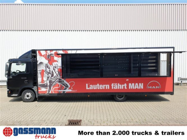 MAN TGL 8.220 4x2 BL, Verkaufsaufbau, NUR 15.800KM! 