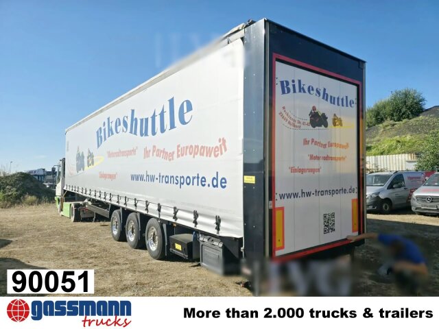 Krone SD 27, Motorradtransporter, Liftachse, 