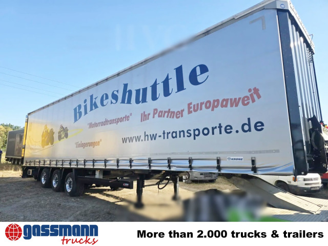 Krone SD 27, Motorradtransporter, Liftachse, 