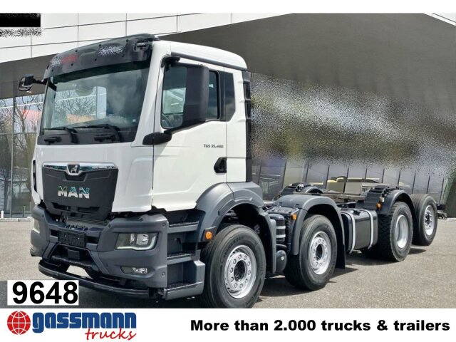 MAN TGS 35.480 8x2-6 BL CH, Lift/Lenkachse, 