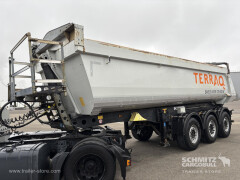 Schmitz Cargobull Tipper Steel half pipe body 25m³ 